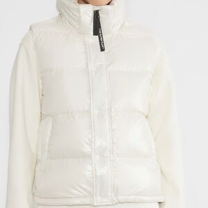 Original Aritzia The Super Puff Vest Hi-Gloss White